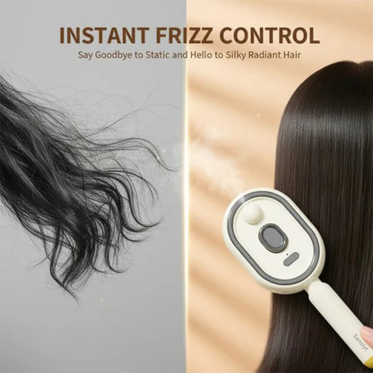 Electric Spray Air Cushion Massage Comb&20ml Hair Care Essential Oils