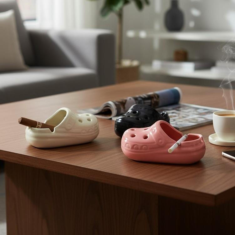 Ceramic Ashtray Clog Shape🔥Hot Sale 50% off🌟