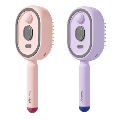 Electric Spray Air Cushion Massage Comb&20ml Hair Care Essential Oils