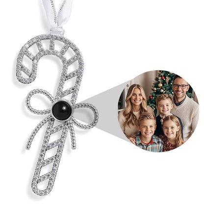 Personalized  Snowflake Photo Ornament Custom Projection Ornaments Christmas Gifts