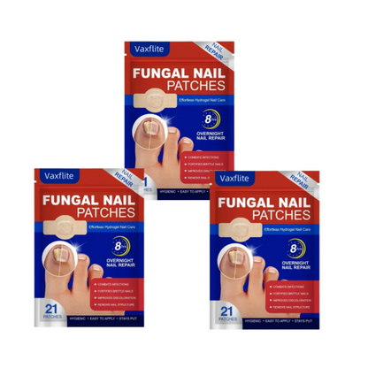 Fungal Nail Patches, 21pcs/box Nail Health Care Patches, Nail Fungus Care Patches, Suitable for Solving Fungal Nails and Other Nail Problems, Nail Supplies, Daily Care Nails Kit Set b
