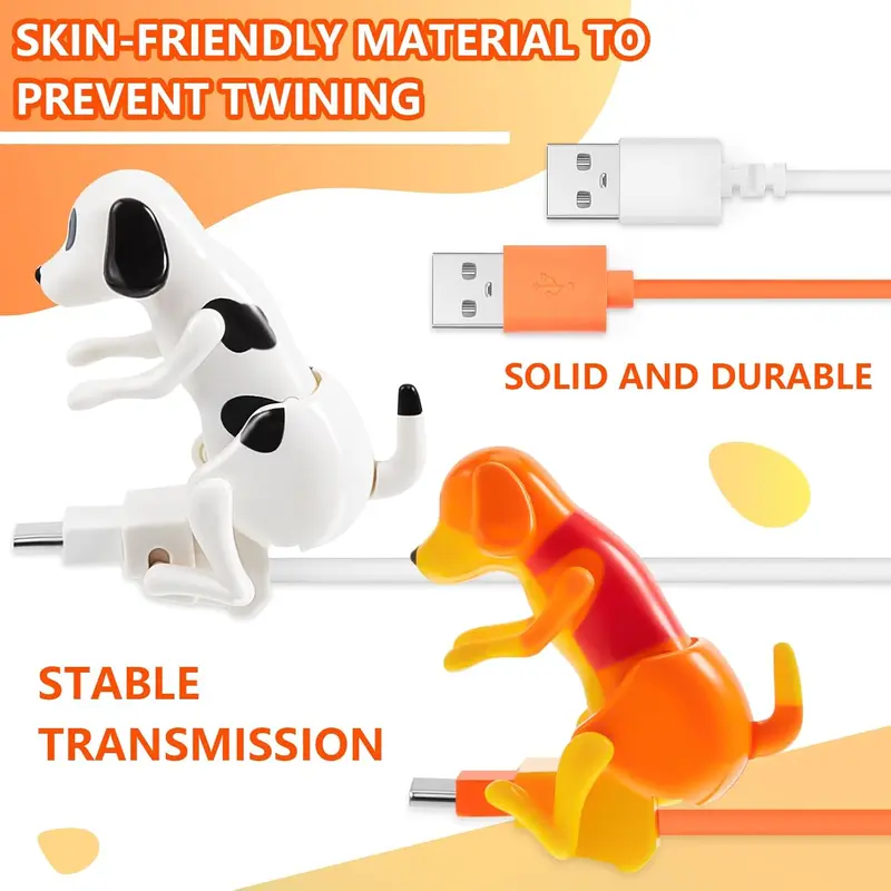 Adorable Dog Charging Cable for Smartphones
