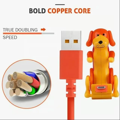 Adorable Dog Charging Cable for Smartphones