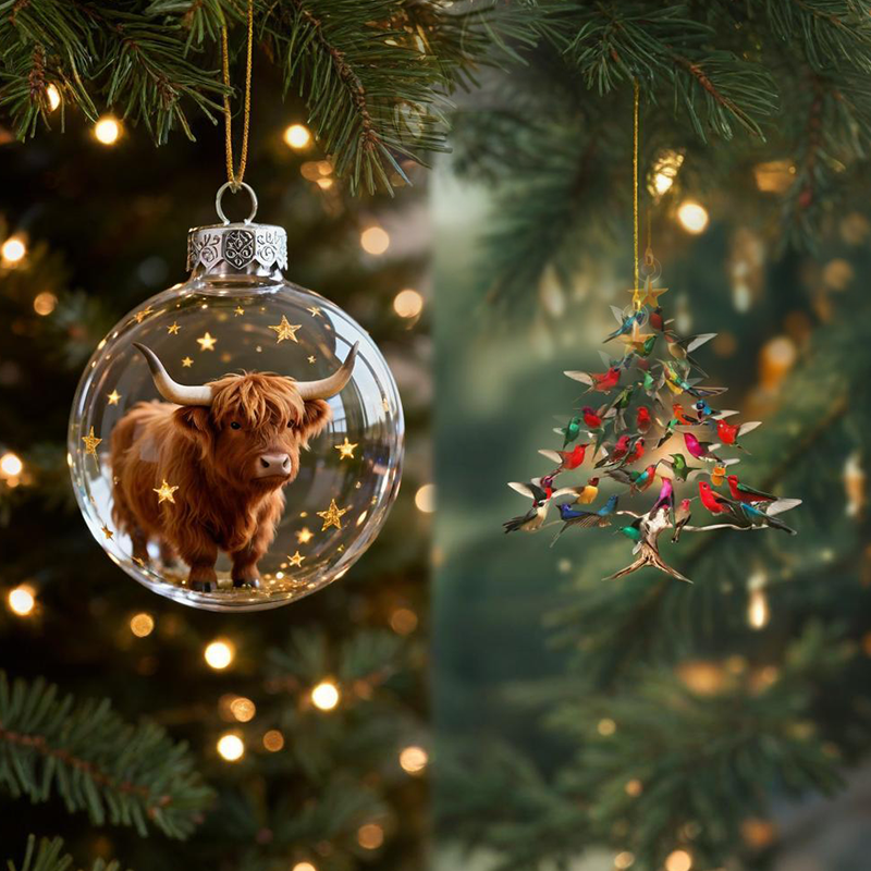 🐦🎄Hummingbird Christmas Ornament Enjoy free shipping and receive a free gift with your purchase.✨