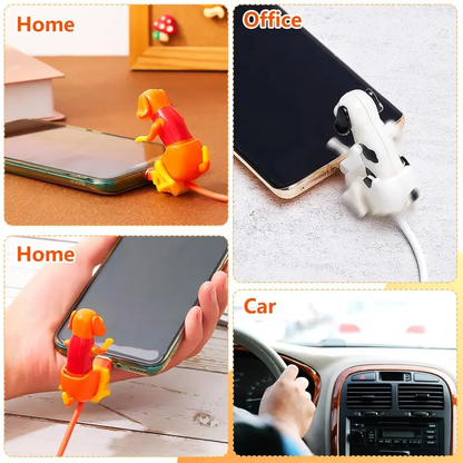 Adorable Dog Charging Cable for Smartphones
