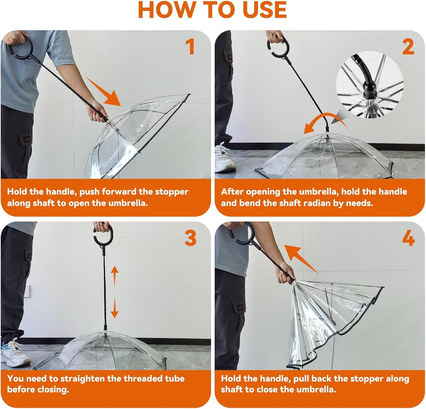 ☔Rainy Necessary 🐕‍🦺🐕‍🦺Dog Umbrella Leash☔