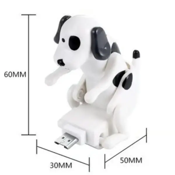 Adorable Dog Charging Cable for Smartphones