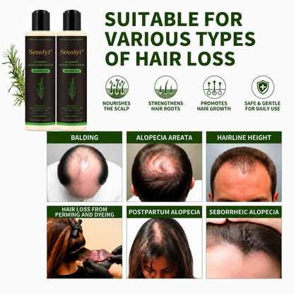 Senslyt® Rosemary Shampoo | Hair Growth & Anti-Dandruff Scalp Treatment