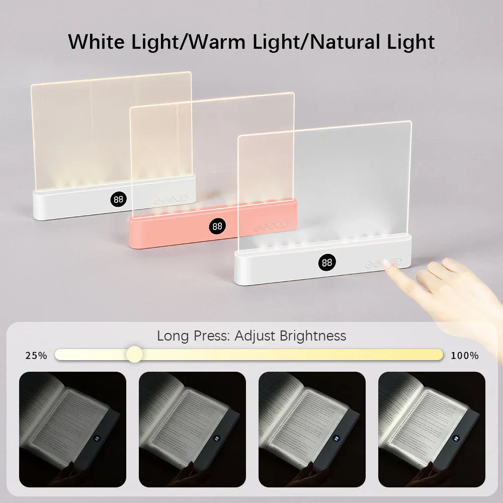 LED Flat Reading Light Panel