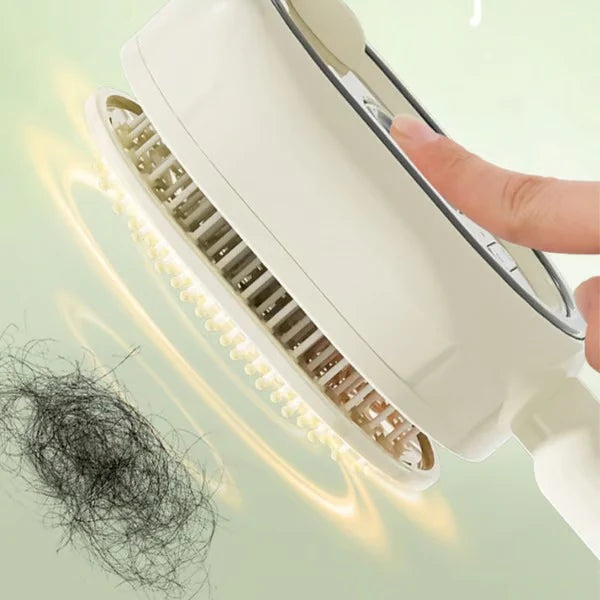 Electric Spray Air Cushion Massage Comb&20ml Hair Care Essential Oils